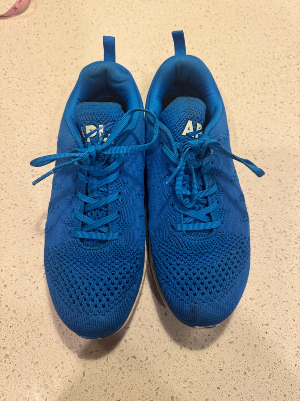 APL Techloom Men’s 9(W10.5) Sneakers Blue - slight stain on shoes